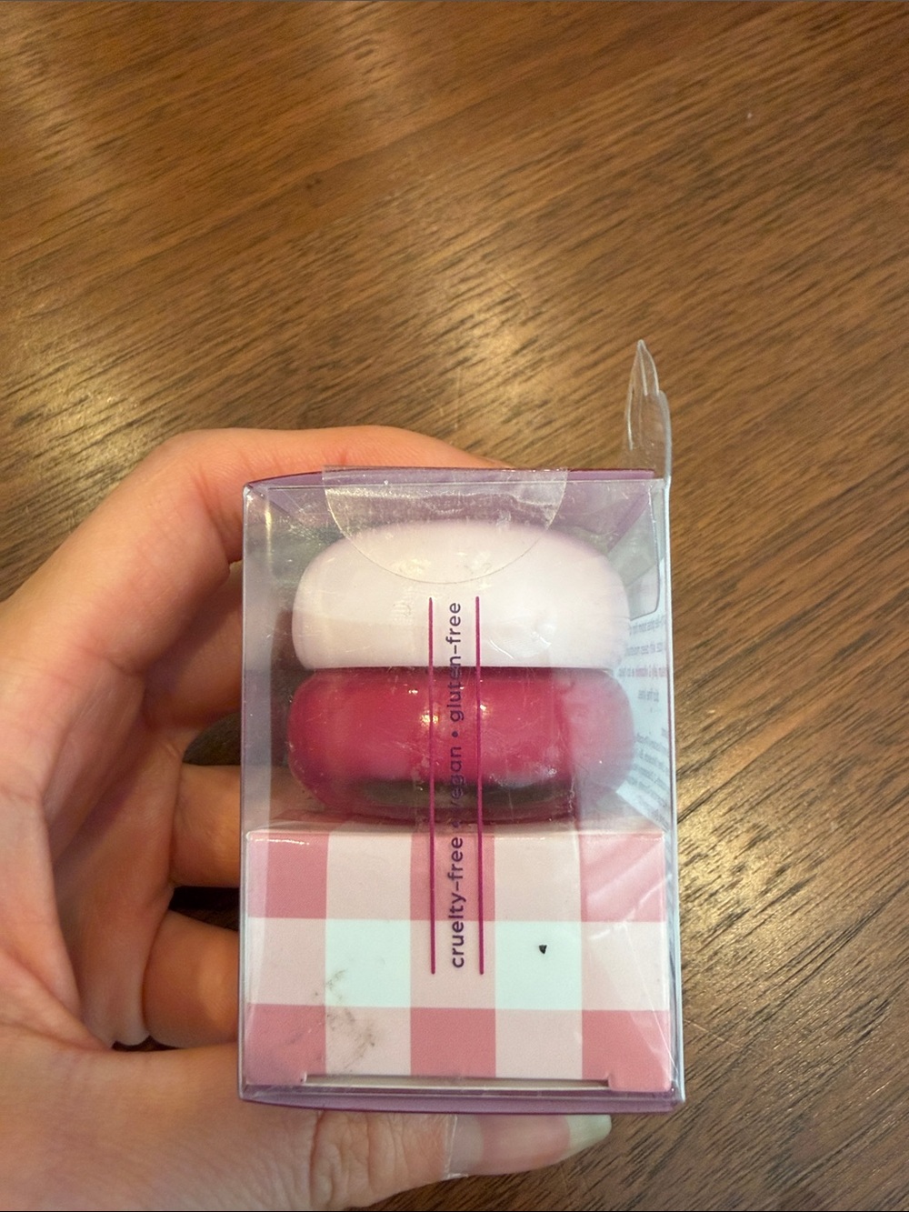 DEARCLOUD NIB Dewy Lip Jam Hydrating Lip Balm Gloss Vitamin E Passion Fruit - Picture 3 of 5